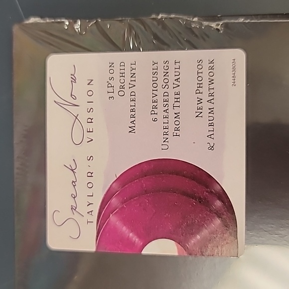 Taylor Swift - Speak Now (Taylor's Version) [New Vinyl LP] Colored Vinyl - Picture 3 of 4